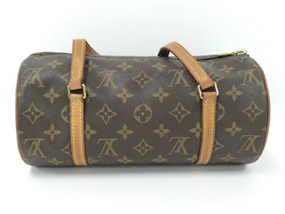 Louis Vuitton Monogram Papillon Handbag Brown